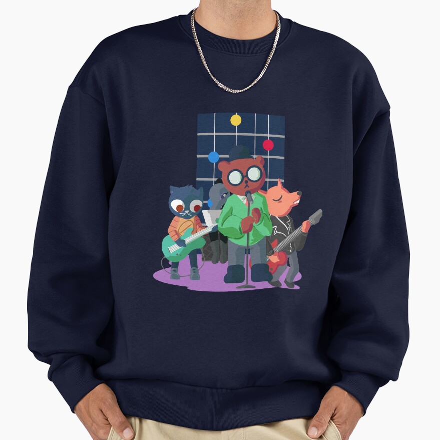 Hot Game Night In The Woods Main Characters Sweatshirt - Image 5