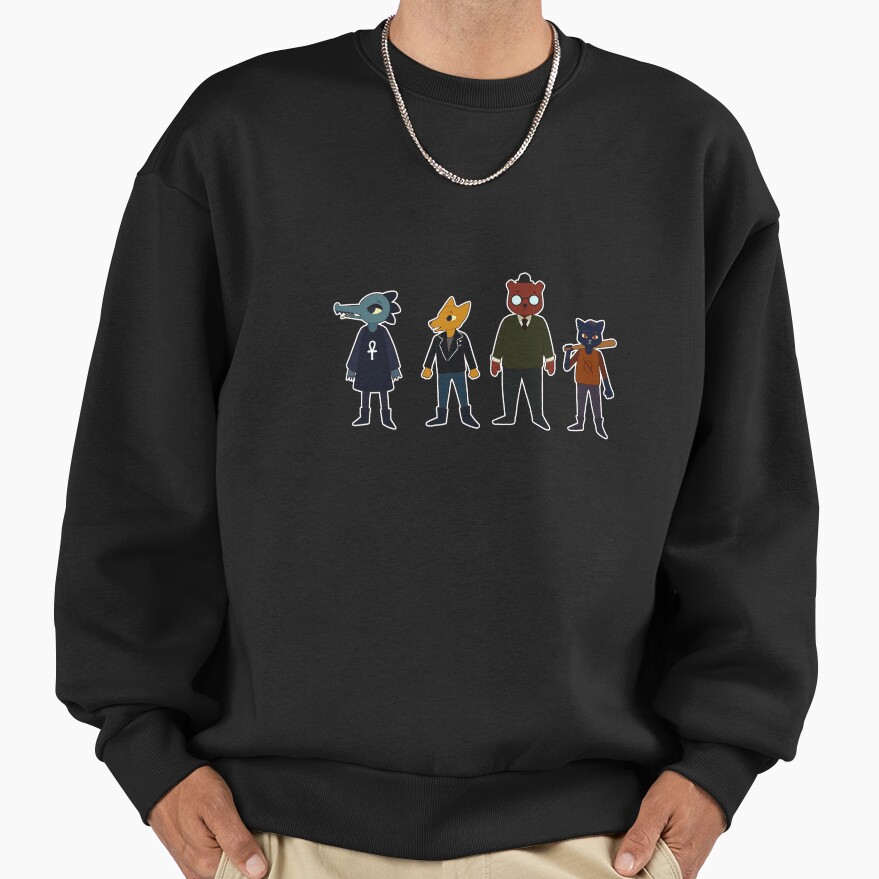 Night In The Woods Stickers Sweatshirt - Image 2