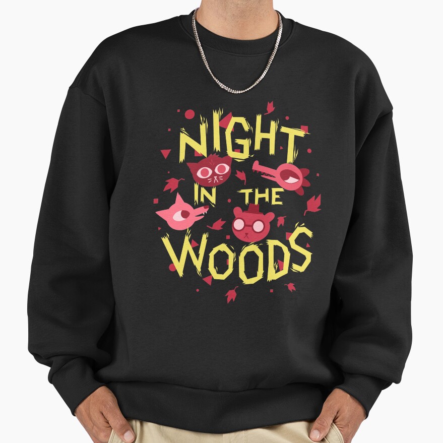Night In The Woods All Characters Night Version Sweatshirt