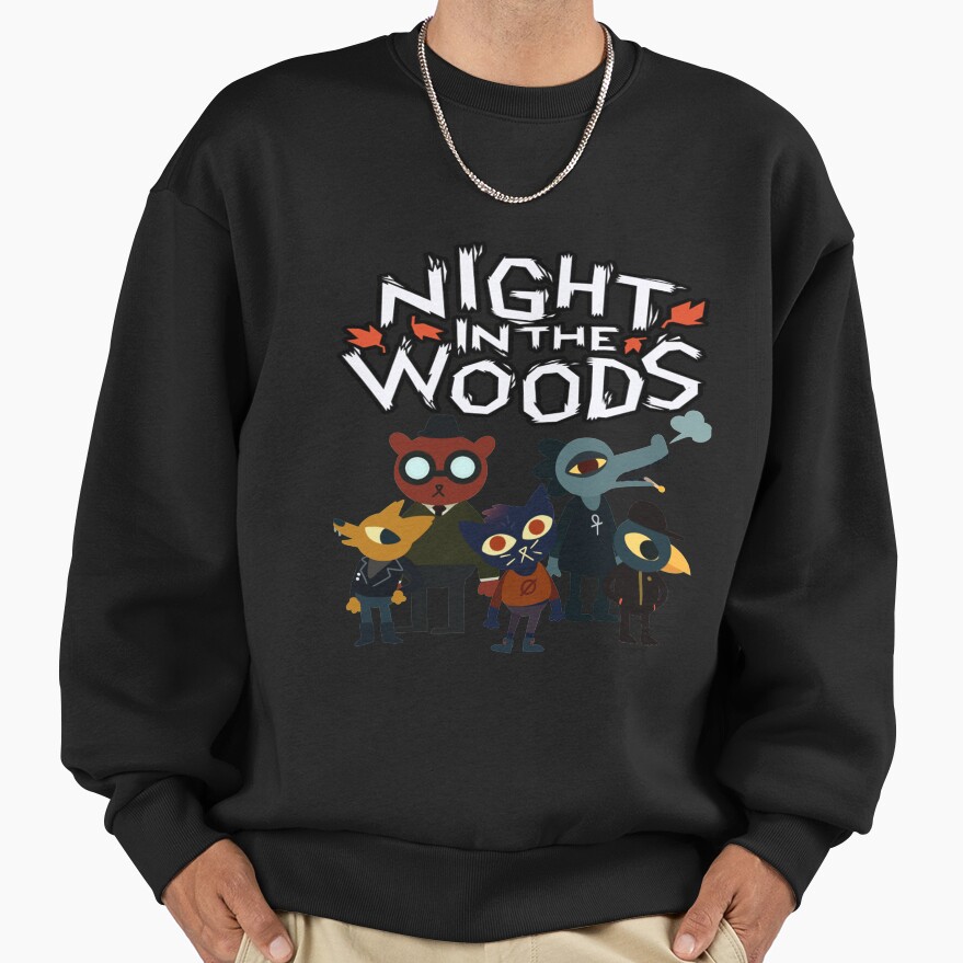 Video Game Night In The Woods Characters Sweatshirt - Image 2