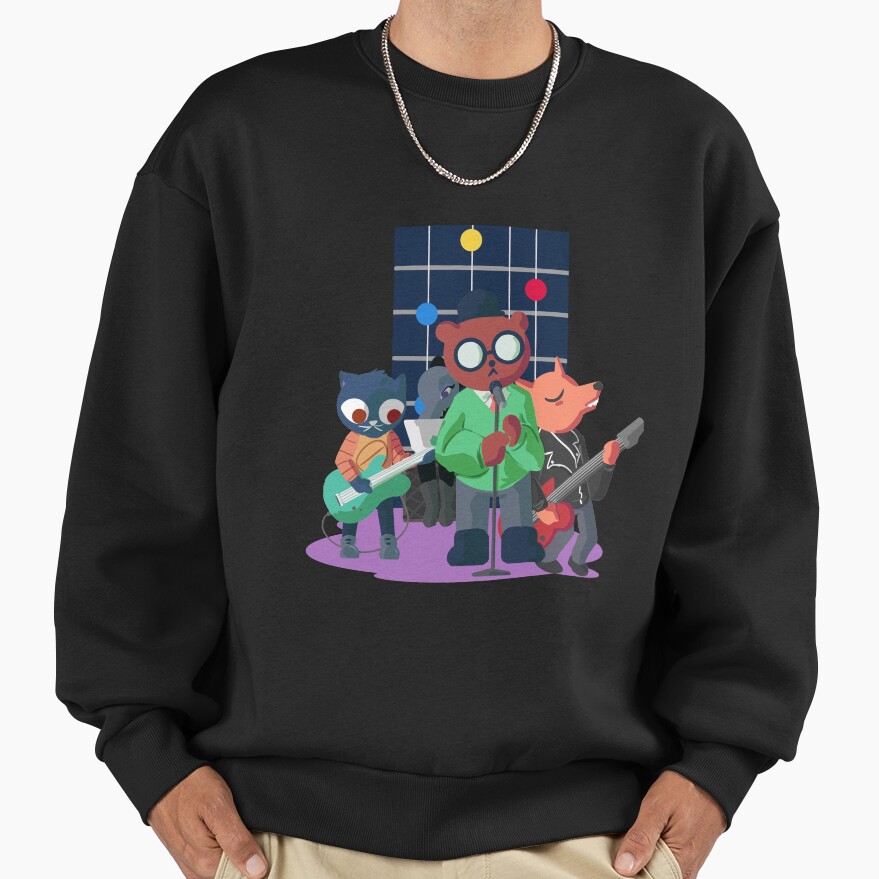 Hot Game Night In The Woods Main Characters Sweatshirt
