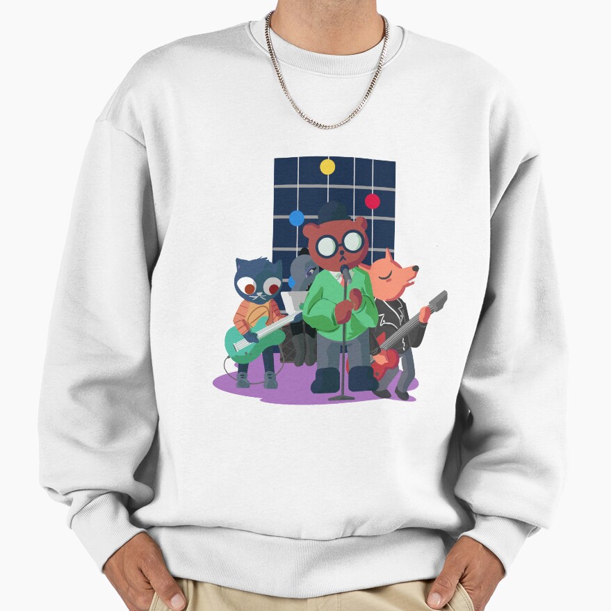 Hot Game Night In The Woods Main Characters Sweatshirt - Image 2