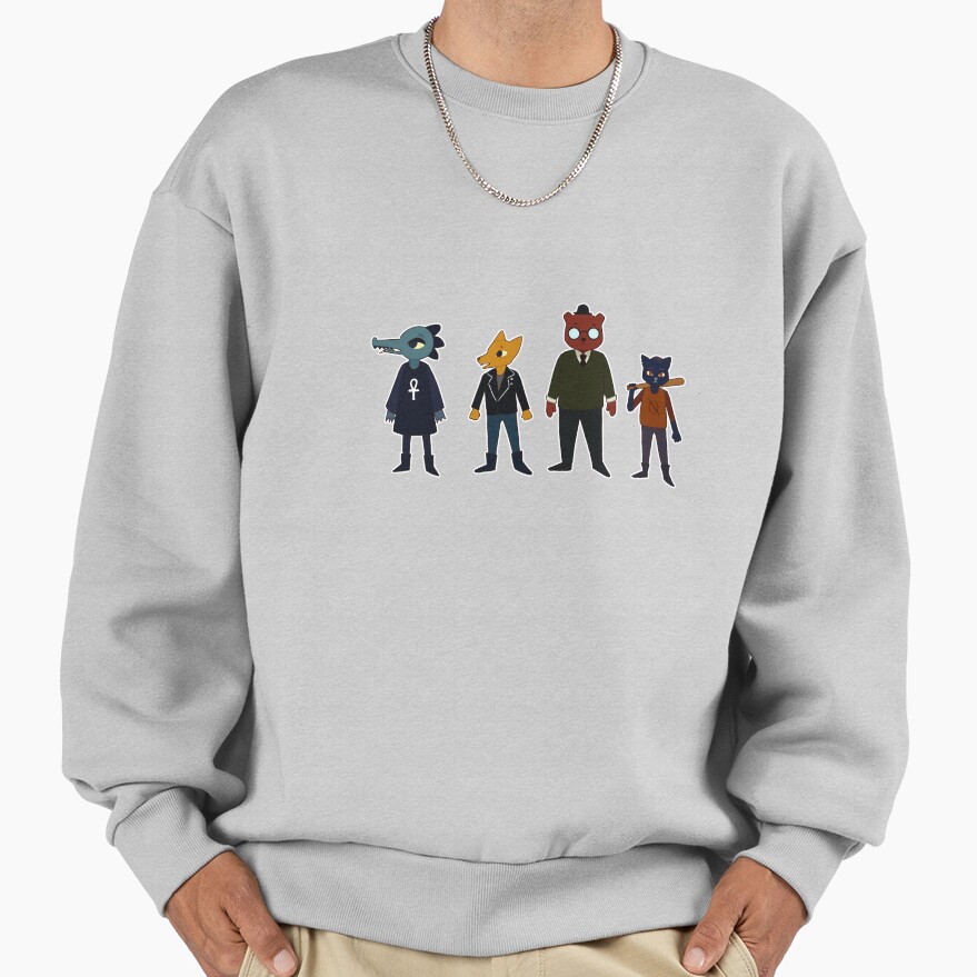 Night In The Woods Stickers Sweatshirt - Image 4