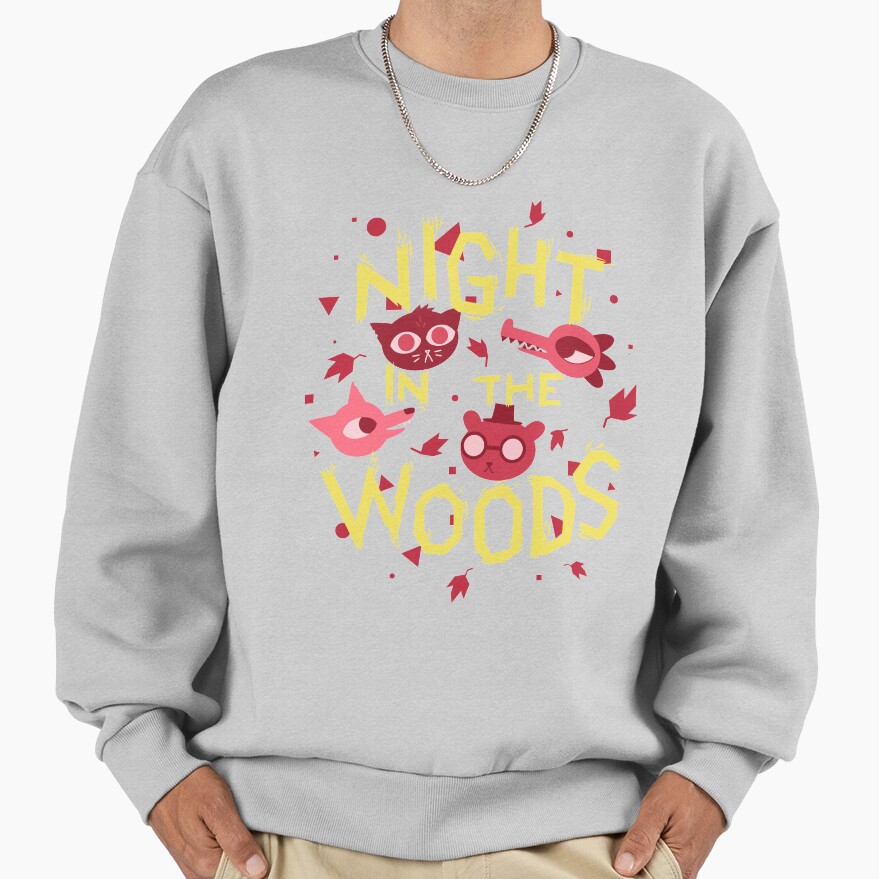 Night In The Woods All Characters Night Version Sweatshirt - Image 4