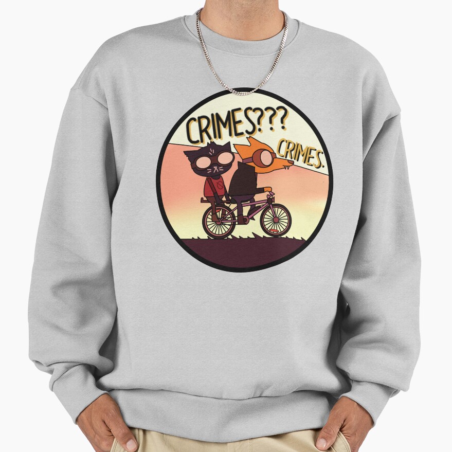 Night In The Woods Gregg And Mae Crimes Sweatshirt - Image 4
