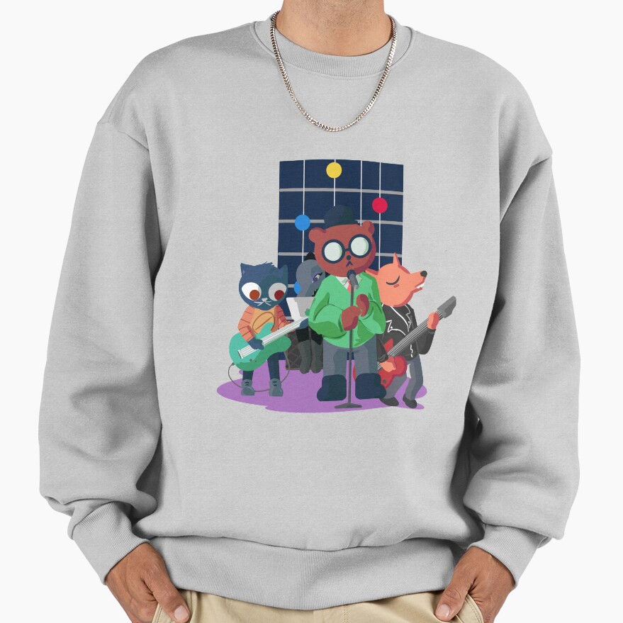 Hot Game Night In The Woods Main Characters Sweatshirt - Image 4