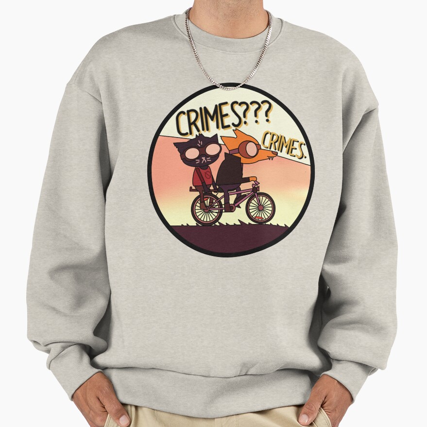 Night In The Woods Gregg And Mae Crimes Sweatshirt - Image 3