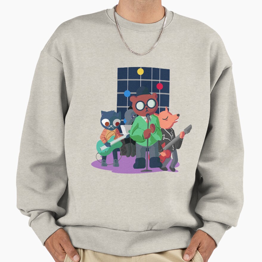 Hot Game Night In The Woods Main Characters Sweatshirt - Image 3