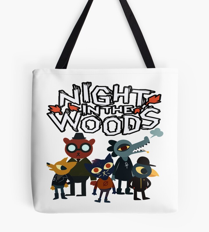 Hot Video Game Night In The Woods Tote Bag