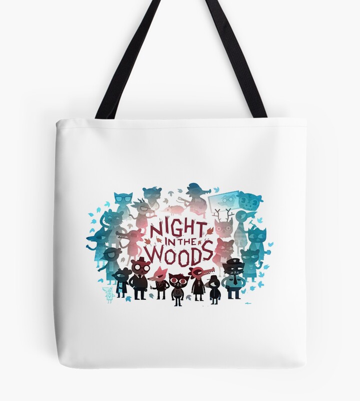 Best Selling Night In The Woods Colorfull Tote Bag