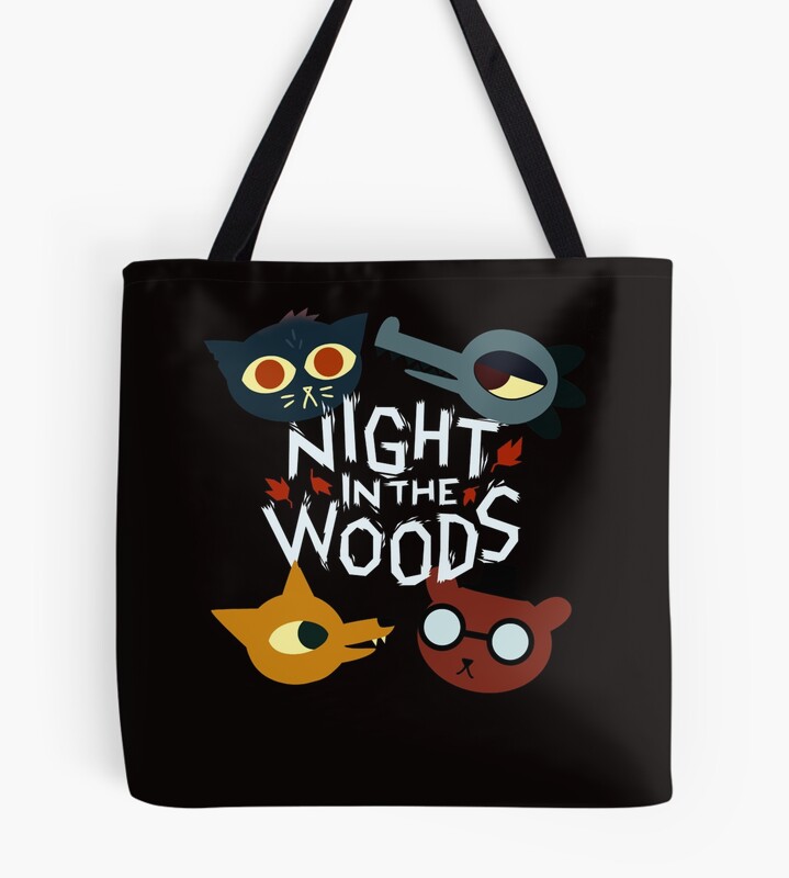 Night In The Woods All Characters Tote Bag