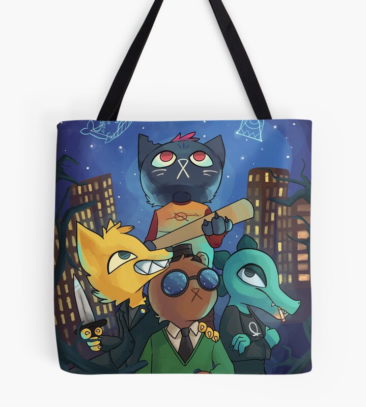 Night In The Woods The Constellations Tote Bag