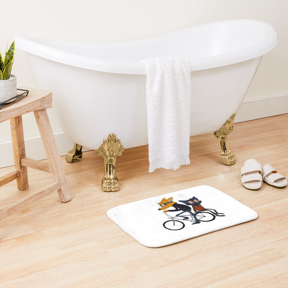 Night in the Woods Mae And Gregg Bath Mat - Image 2