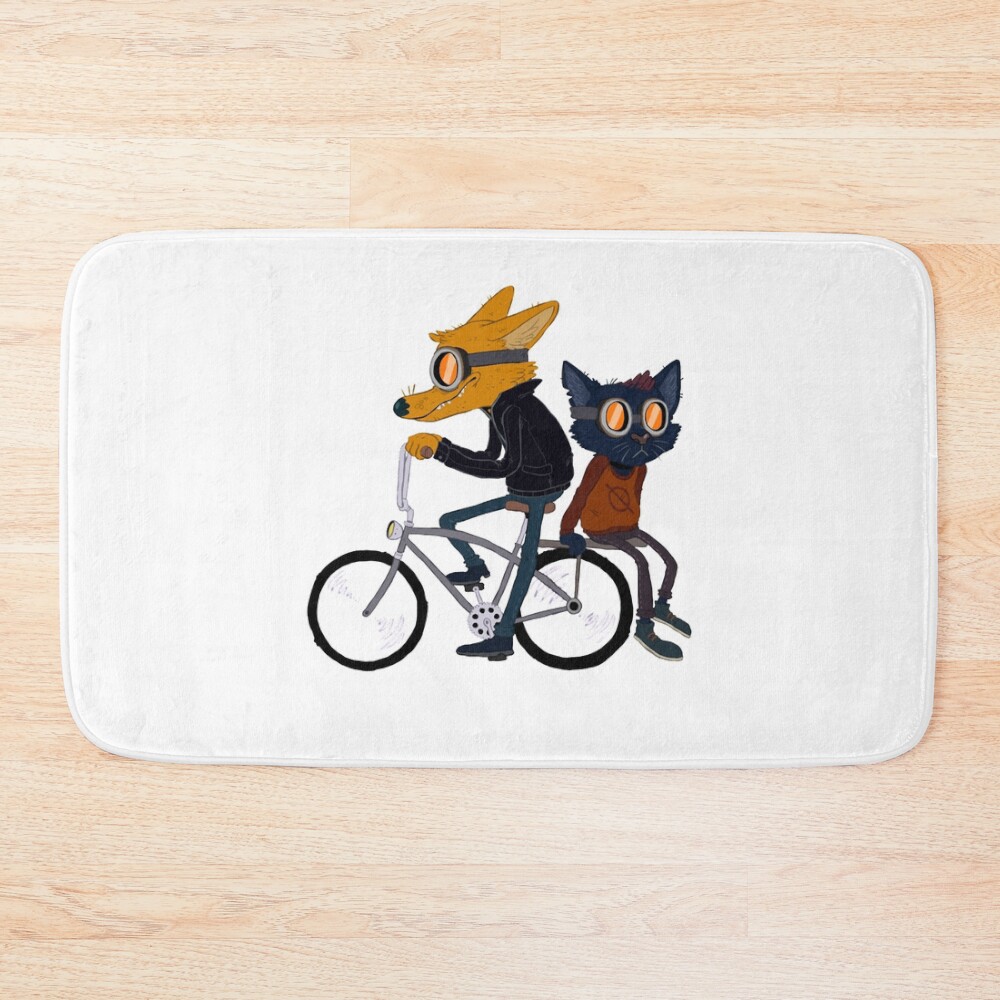 Night in the Woods Mae And Gregg Bath Mat