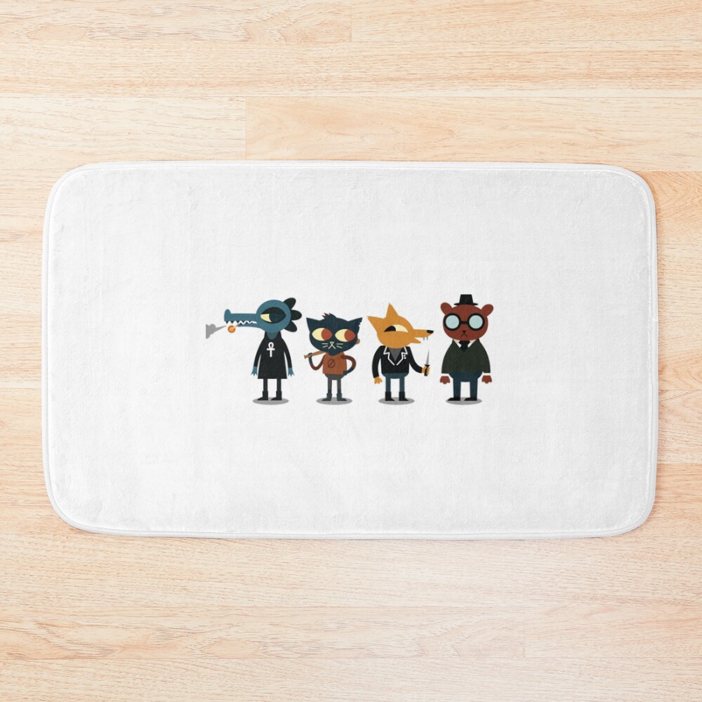 Night In The Woods Best Buds Bath Mat