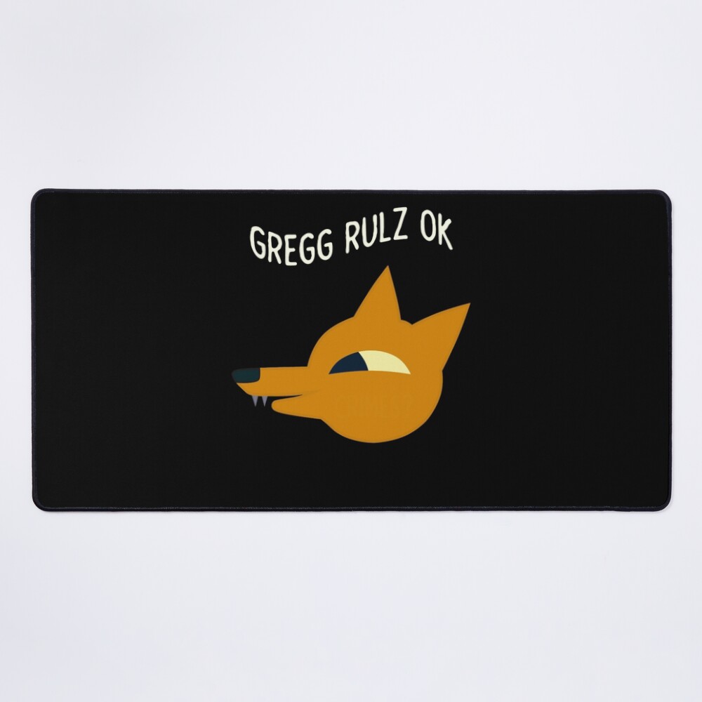 Night in the Woods Gregg Rulz Ok Mouse Pad
