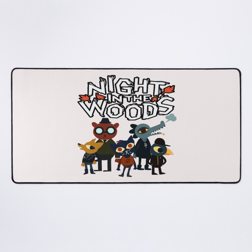 Hot Game Night In The Woods Funny Mouse Pad
