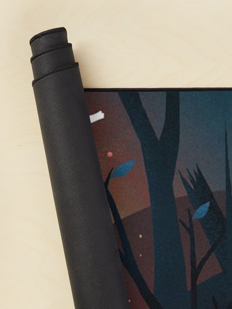 Scary Night In The Woods Mouse Pad - Image 2