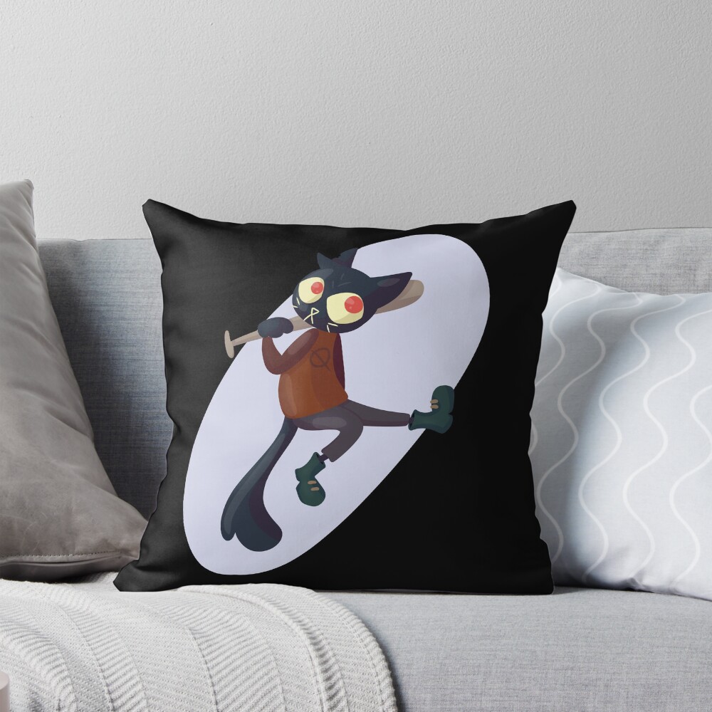 New Design Mae Night In The Woods Throw Pillow