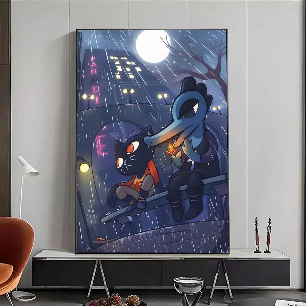Night in the Woods Main Characters Wall Art