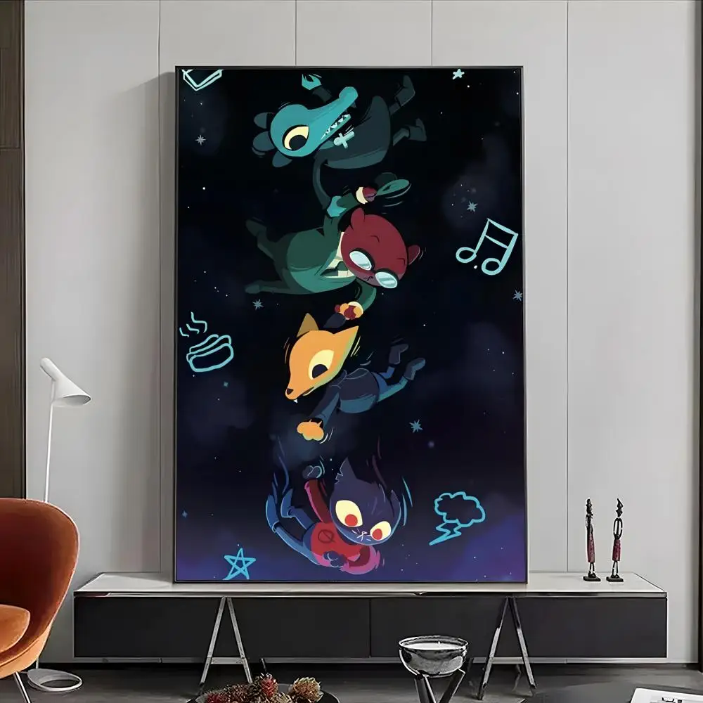 Night in the Woods Main Characters Graphic Wall Art