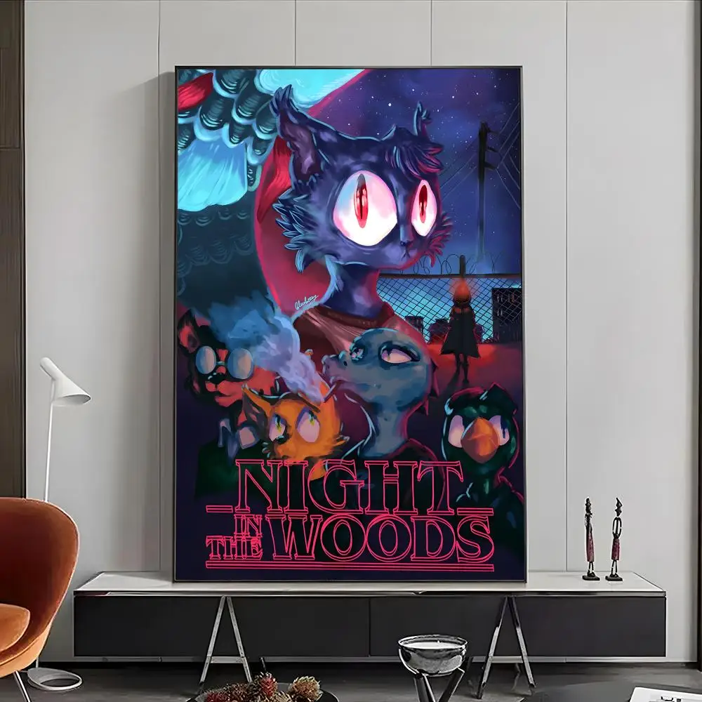 Night in the Woods Mae and Friends Wall Art