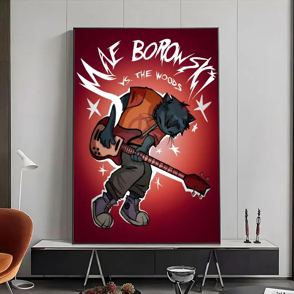 Adventure Game Night in the Woods Mea Wall Art